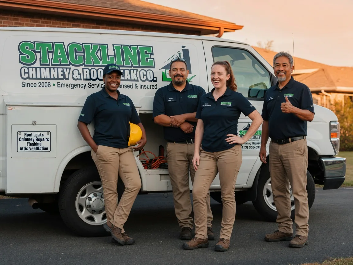 Chimney flashing repair company in Bushnell, IL